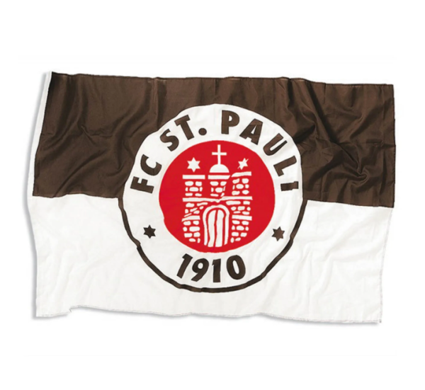 FC St. Pauli - Hissfahne Logo 120x200cm